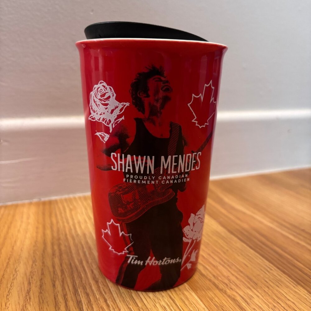 Shawn Mendes X Tim Hortons ceramic mug